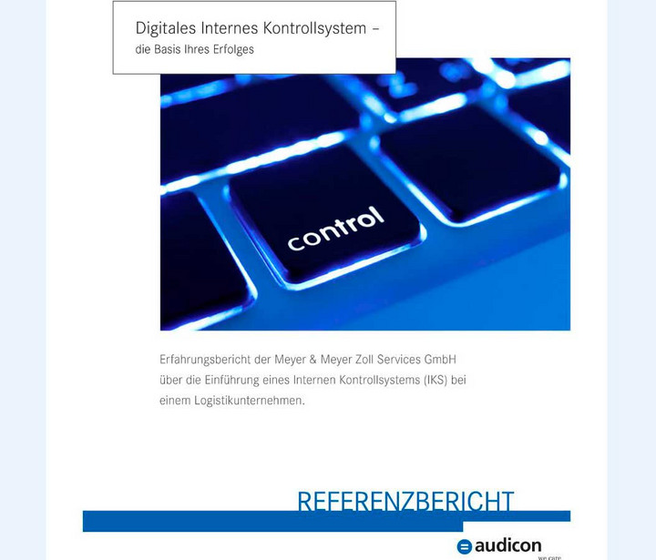 Neuer Referenzbericht: Einführung eines IKS bei einem Logistikunternehmen